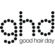 A brand logo for ghd